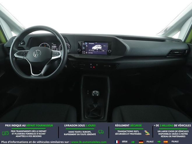 Volkswagen Caddy 2.0 TDI 102 BVM Vert M�tallique de 2021