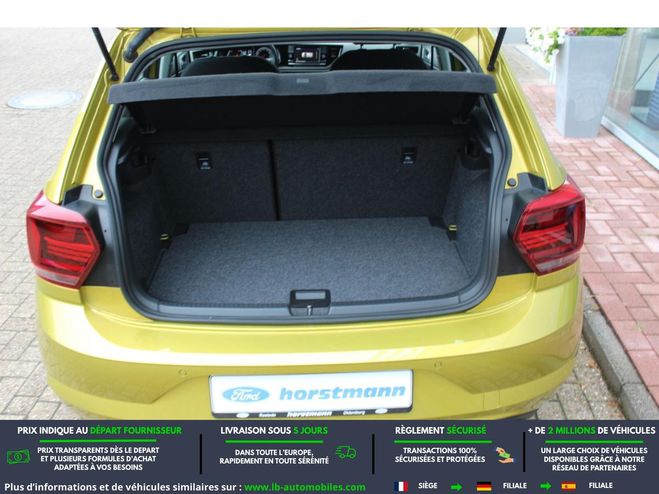 Volkswagen Polo 1.0 TSI 95 S&S BVM Jaune M�tallique de 2018