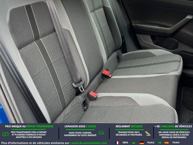 Volkswagen Polo 1.0 TSI 115 S&S BVM Bleu M�tallique de 2019