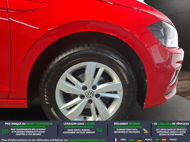 Volkswagen Polo 1.0 80 S&S BVM Rouge de 2020