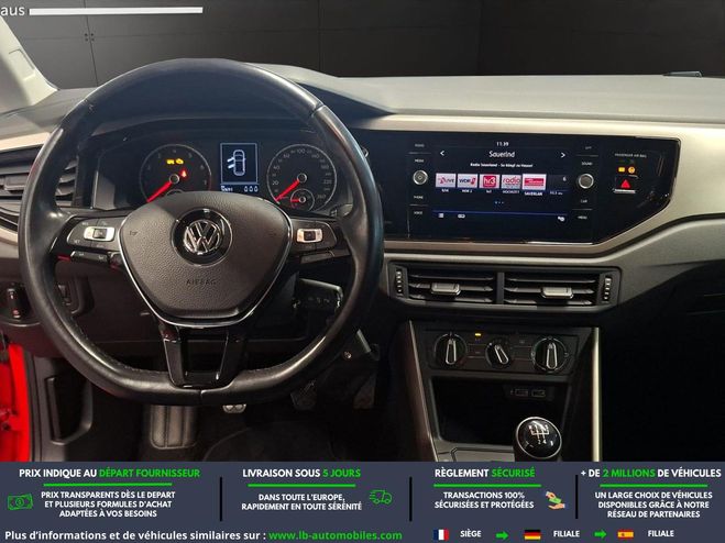 Volkswagen Polo 1.0 80 S&S BVM Rouge de 2020