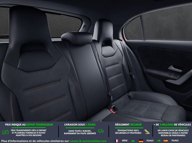 Mercedes Classe A 250 BVA Rouge de 2018