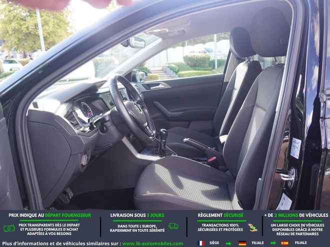 Volkswagen Polo 1.0 80 S&S BVM Noir M�tallique de 2018