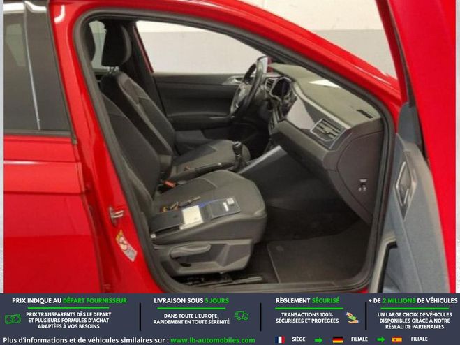 Volkswagen Polo 1.0 TSI 95 S&S BVM Rouge M�tallique de 2021