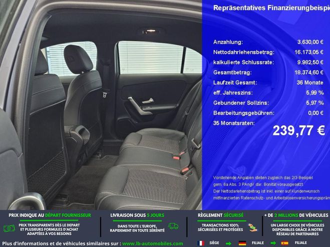 Mercedes Classe A 200 BVM Gris M�tallique de 2020