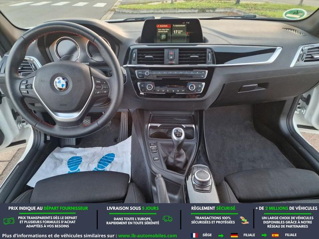 BMW Serie 1 118i 136 ch BVM Blanc de 2019