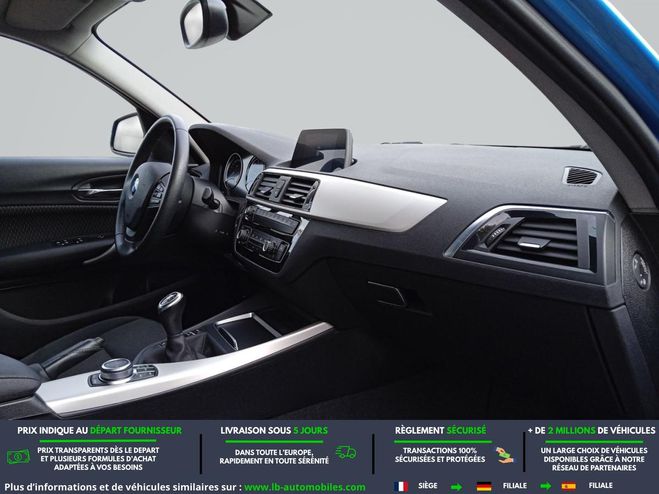 BMW Serie 1 118i 136 ch BVM Bleu M�tallique de 2018