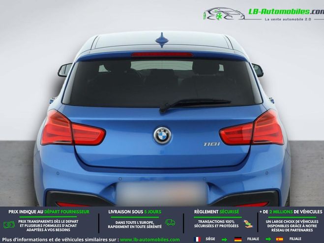 BMW Serie 1 118i 136 ch BVM Bleu M�tallique de 2017