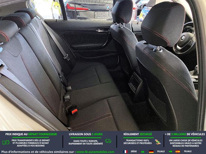 BMW Serie 1 120i 184 ch BVA Blanc de 2017