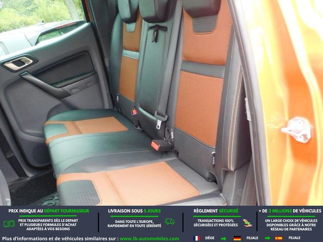 Ford Ranger 2.2 TDCi 160 BVM DOUBLE CABINE Orange M�tallique de 2019