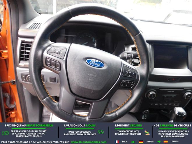 Ford Ranger 2.2 TDCi 160 BVM DOUBLE CABINE Orange M�tallique de 2019
