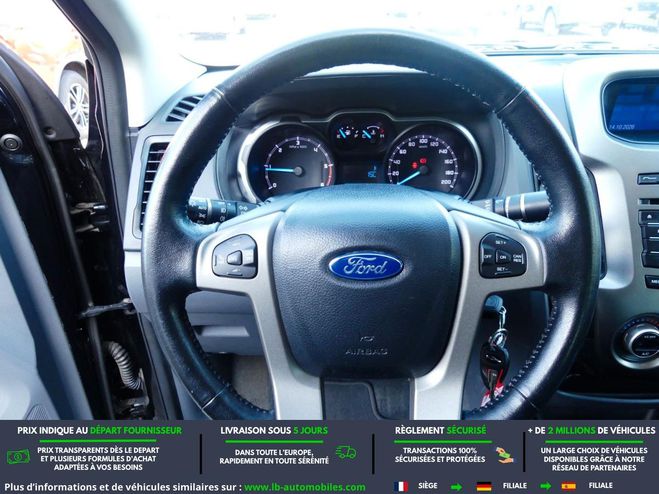 Ford Ranger 2.2 TDCi 160 BVM DOUBLE CABINE Noir M�tallique de 2015