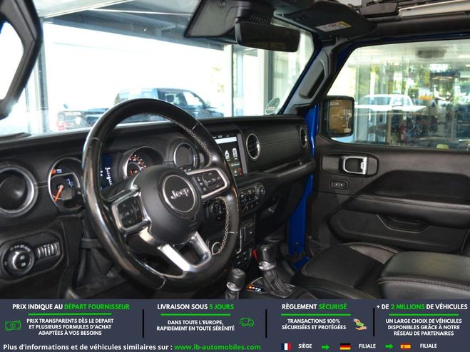 Jeep Wrangler 2.0 T-GDi  272ch BVA Bleu M�tallique de 2020