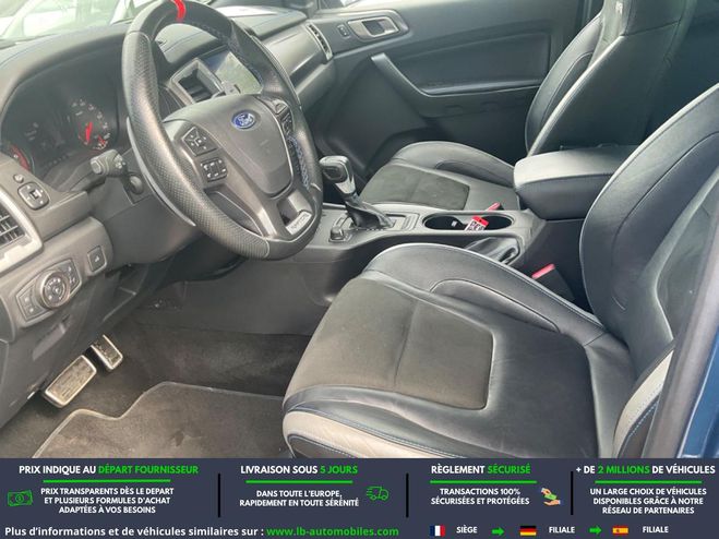 Ford Ranger DOUBLE CABINE 2.0 213 BVA Bleu M�tallique de 2020
