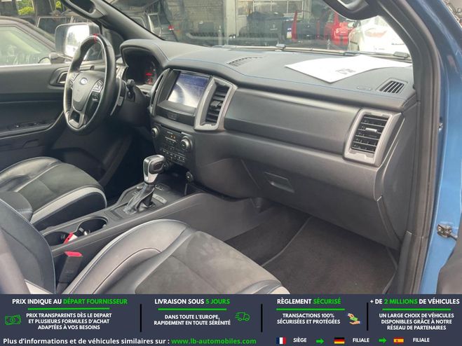 Ford Ranger DOUBLE CABINE 2.0 213 BVA Bleu M�tallique de 2020