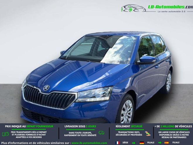 Skoda Fabia 1.0 MPI 60 ch BVM Bleu M�tallique de 2019