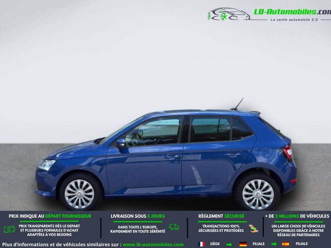 Skoda Fabia 1.0 MPI 60 ch BVM Bleu M�tallique de 2019