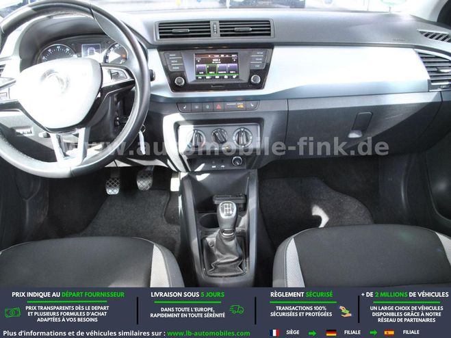 Skoda Fabia 1.0 MPI 75 ch BVM Blanc de 2018