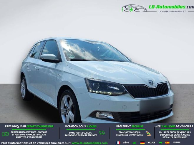 Skoda Fabia 1.0 MPI 75 ch BVM Blanc M�tallique de 2017