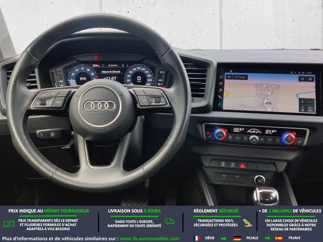 Audi A1 25 TFSI 95 ch BVA Noir M�tallique de 2021