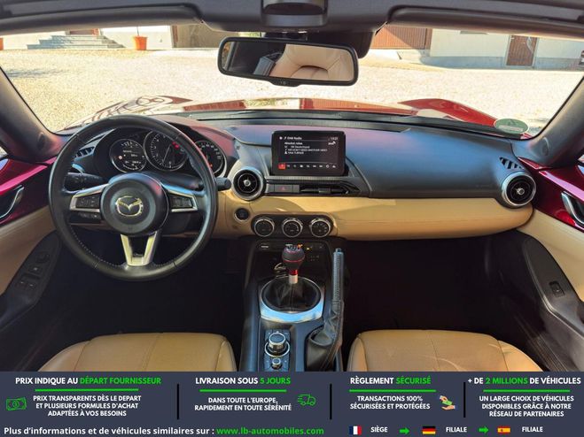 Mazda MX5 2.0L SKYACTIV-G 184 ch BVM Rouge M�tallique de 2020
