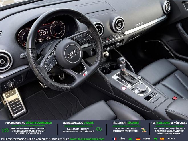 Audi S3 2.0 TFSI 300 BVA Gris M�tallique de 2019