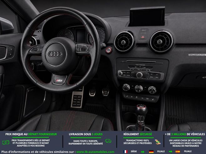 Audi S1 2.0 TFSI 231 Bleu M�tallique de 2016