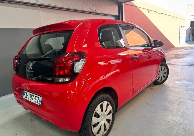 Peugeot 108 VTi 72 Active 3p garantie Rouge de 2018