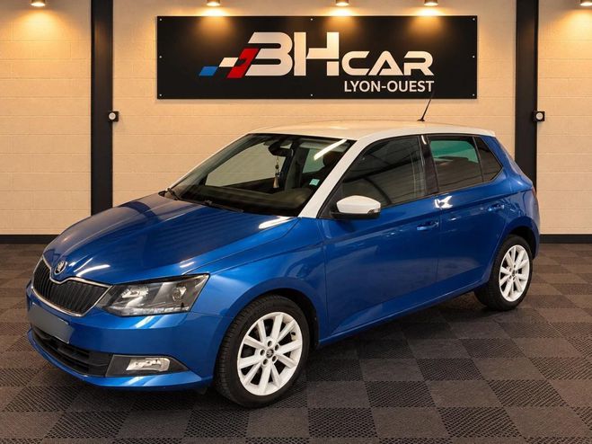 Skoda Fabia 1.2L TSI 90ch GREENTEC STYLE - SIEGES SP Bleu de 2014