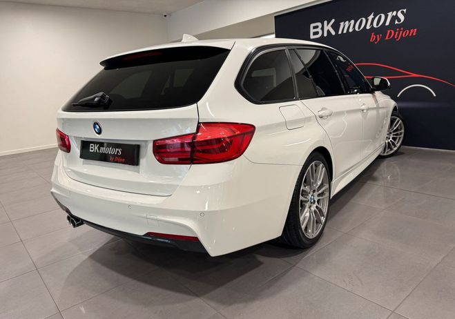 BMW Serie 3 320d F31 LCI Touring 190ch M Sport BVA8 Blanc de 2016