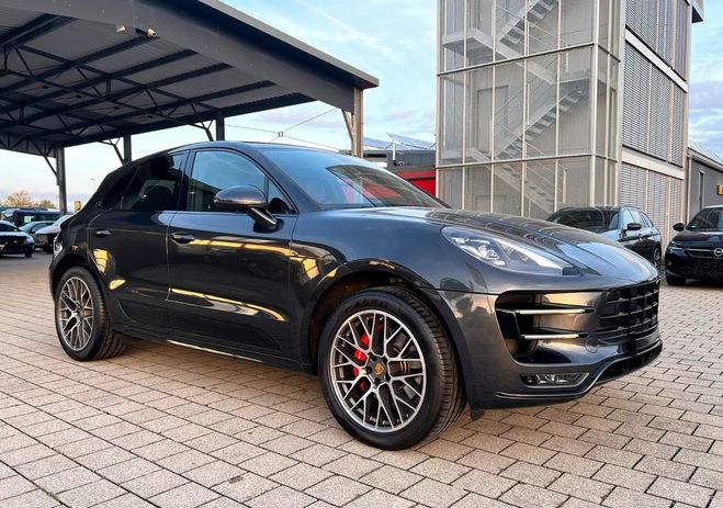 Porsche Macan TURBO 3.6 V6 BITURBO 400 CH ? SPORT CHRO Noir de 2016