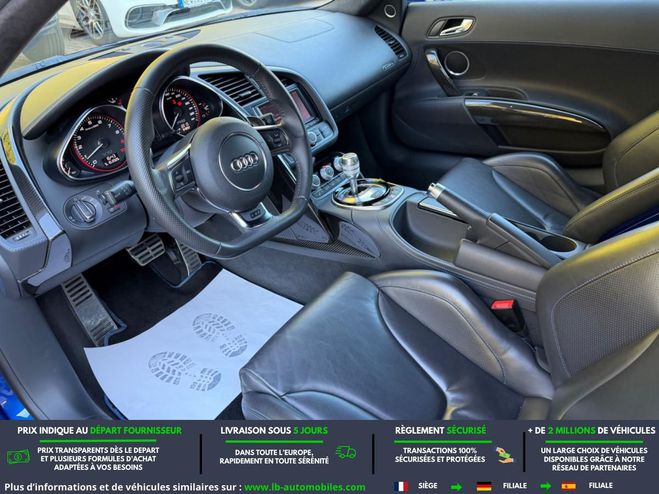 Audi R8 V10 5.2 FSI 525 Quattro  BVA Bleu M�tallique de 2010