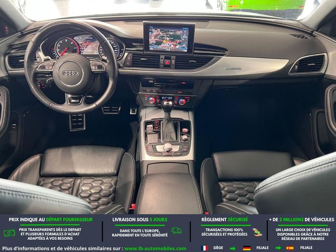 Audi RS6 V8 4.0 TFSI 560 BVA Gris Mate de 2016