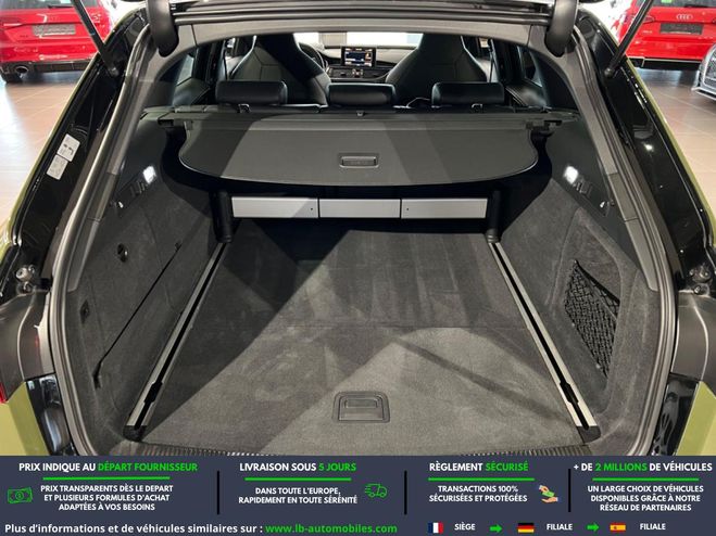 Audi RS6 V8 4.0 TFSI 605 BVA Noir M�tallique de 2018