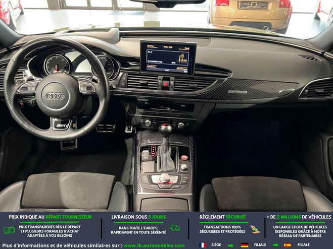 Audi RS6 V8 4.0 TFSI 605 BVA Noir M�tallique de 2018