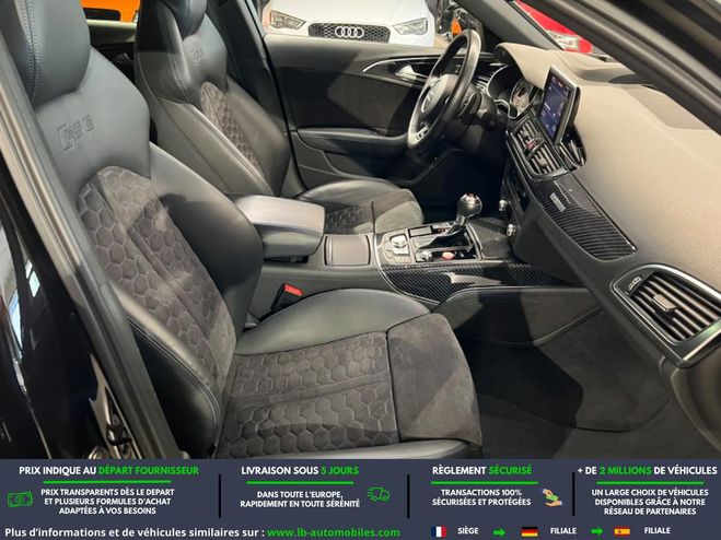Audi RS6 V8 4.0 TFSI 605 BVA Noir M�tallique de 2018