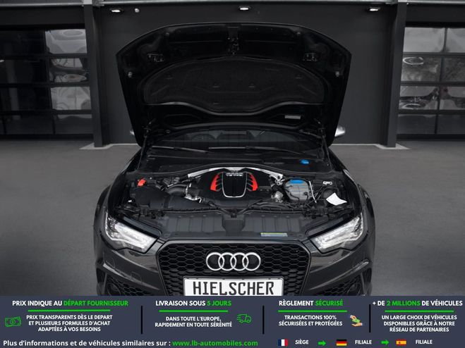Audi RS6 V8 4.0 TFSI 560 BVA Noir M�tallique de 2015