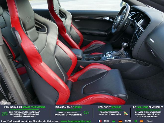 Audi RS5 V8 4.2 FSi 450 Quattro S Tronic 7 Noir M�tallique de 2011