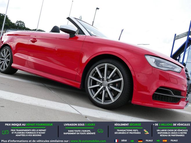 Audi S3 2.0 TFSI 300 BVA Rouge M�tallique de 2015