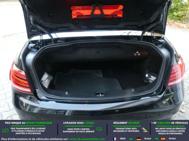 Mercedes Classe E 200 BVA Noir M�tallique de 2013