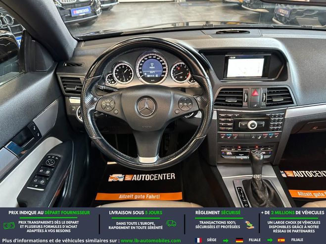 Mercedes Classe E 200 BVA Noir M�tallique de 2010