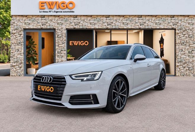 Audi A4 AVANT 2.0 40 TFSI 190cv HYBRID MHEV S-LI Blanc de 2018