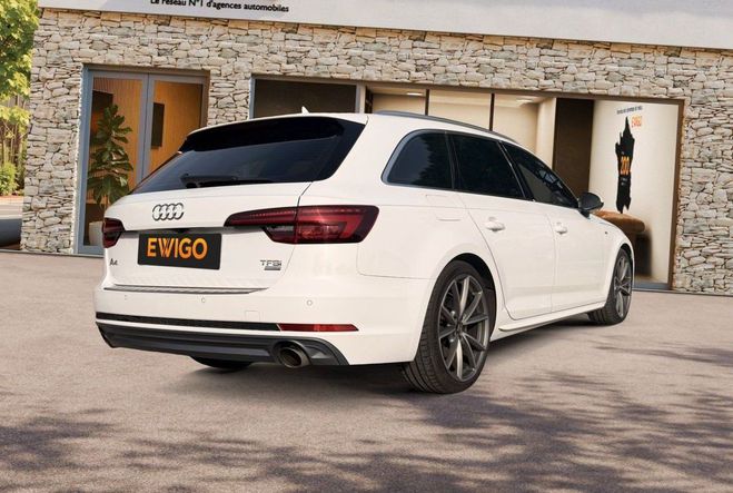 Audi A4 AVANT 2.0 40 TFSI 190cv HYBRID MHEV S-LI Blanc de 2018