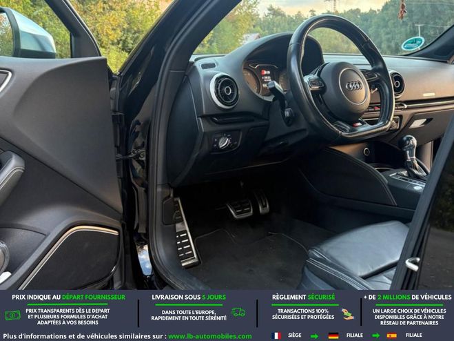 Audi S3 2.0 TFSI 300 BVA Noir M�tallique de 2015