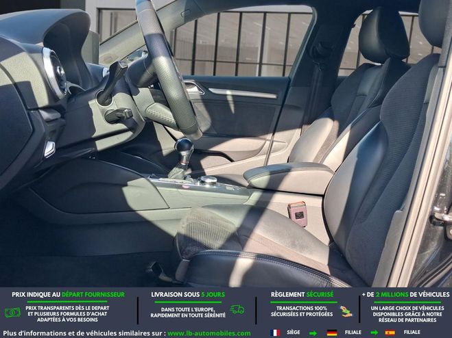Audi S3 2.0 TFSI 300 BVA Noir M�tallique de 2019