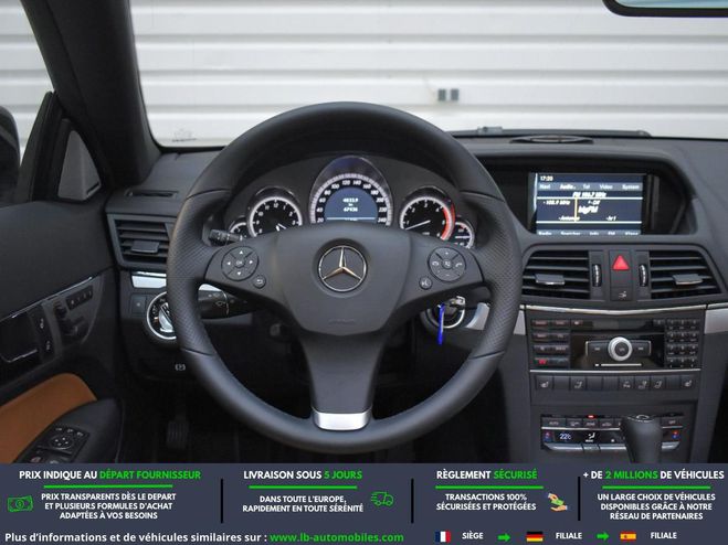 Mercedes Classe E 350 CDI BVA Noir M�tallique de 2011