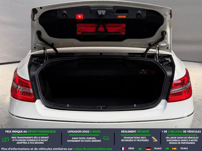 Mercedes Classe E 350 BVA Blanc de 2012