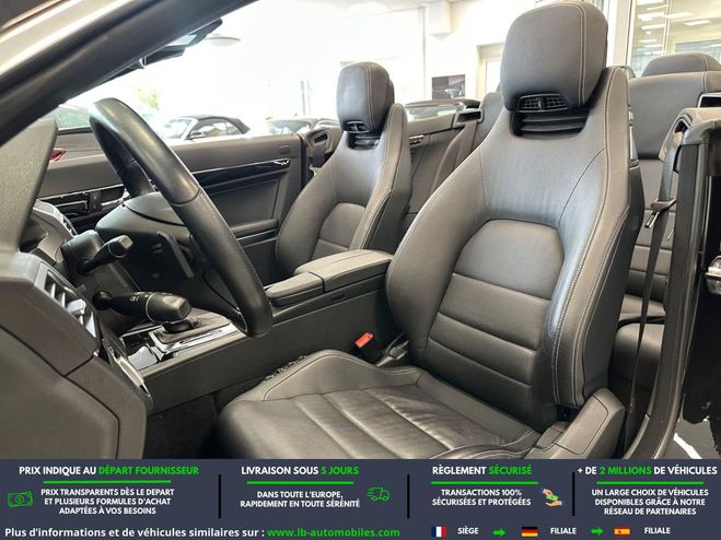 Mercedes Classe E 350 BVA Noir M�tallique de 2011