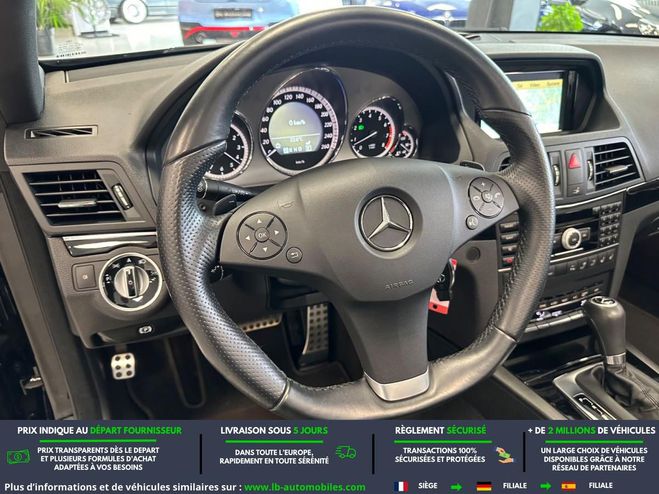 Mercedes Classe E 350 BVA Noir M�tallique de 2011