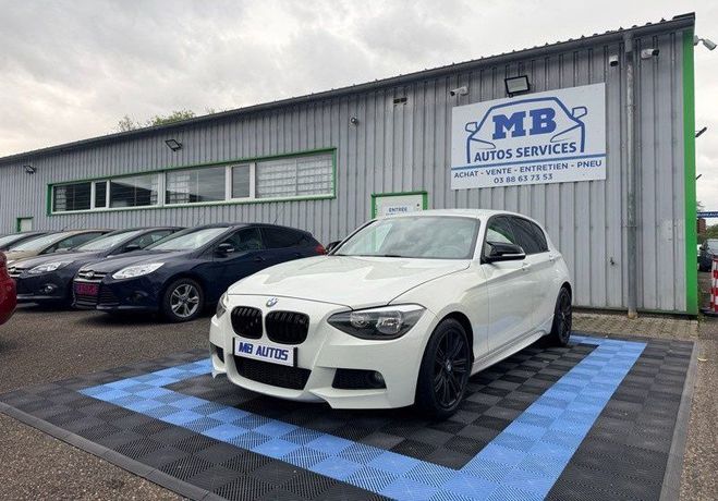 BMW Serie 1 114i 102cv F20 Pack M Alcantara Limiteur Blanc de 2013